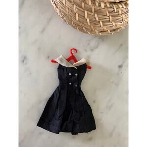 Vintage 1960s Barbie Black Dress